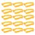 Natural Rubber Bands Orange Thick Stretch Office Craft Use