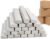 Natural White Slate Pencils 40 Pack | Stone Writing Chalk | Dust-Reduced | School, Classroom & Home Learning Supplies
