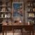 NAWVNMI Anime Scenery Canvas Wall Art, Old Street Flowers Wall Decor Paintings, Anime Scenery Posters for Room Bedroom Living Room Bathroom Wall Decor Aesthetic (Size: 20″x30″ x1pcs)