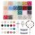 NBEADS Rosary Making Kit 1120 Pcs Necklace Making Set Rosary Prayer Making Supplies Necklace Set Cross Beads Kit for Easter Bracelet Jewelry Making