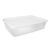NBURIWEK White Clear 28 Quart Plastic Small Storage Bin with Snap-On Lid, Stackable Organizer Container for Home & Garage Supplies