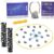 NCA – Large Magnetic Chess Game with String | Magnet Game with 20 pcs Stone | Strategy Puzzle Game for Family Party Travel, 2 Player Tabletop Strategy Games, Magnet Board Game Party Favors for Adults