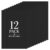 Ndsox 12 Pack Black Foam Board 24″ x 36″, 6MM Thick Foam Core Poster Board