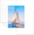 Ndsox 5 Pack 9″ x 12″ Rigid Print Protectors Clear Hard Plastic Sheet Protectors Top-Loading Photo Posters Sleeves Heavy Duty No-Hole Rigid Menu Holders for Artworks, Prints, Photographs, Documents