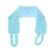 Neck Ice Pack Wrap for Neck Shoulders, Reusable Gel Ice Pack, Cold Compress Therapy for Pain Relief, Injuries, Swelling, Bruises, Sprains, Inflammation and Cervical Surgery Recovery (Blue)