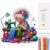 Needlework Cross Stitch Kit 14CT Figure Pattern 40x40cm