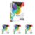 Neenah Bright White Bright White Card Stock, 96-Bright, 65 lb Cover Weight, 8.5 x 11, 250 Count (Pack of 4)