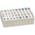 Neliangia 1.2″ 166 American Mahjong Tile Set with 2 Dice (White)