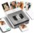 Nelko Photo Printer, 2×3 Portable PP02 Inkjet Printer for Sticker, Magnetic, Water Transfer & Heat Transfer Paper, Bluetooth Compatible with iOS & Android, App Editing, Ivory