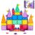 NEOROD Magnetic Tiles Travel Set – 72 PCS Regular & Mini Mixed Building Tiles – STEM Educational Toys for Toddlers & Kids – Portable Storage Box for Outing – Birthday Gift for Boys Girls