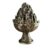 Nepalese-Style Bronze Incense Burner Stand with Geometric Patterns, All-Holiday Compatible Metal Holder for Meditation, Room Decor and Aromatherapy, Cultural Home Accessory (Mountain Peak)