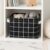 NestOrganix Compact Fold‑Flat Storage Bin, Matches Caddy For Countertop Item Organization