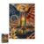 Never Forget 9/11 Jigsaw Puzzle 1000 Pieces, Historical Tribute Artwork Puzzle Set, Challenging Brain Teaser Gift for Patriotic Home Decor，1 PC