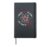 Never Trust an Atom They Make Up Everything Hardcover Journal, Black