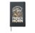Never Underestimate A Girl With A French Horn Music Hardcover Journal, Black