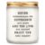 Never Underestimate Lavender Candle