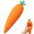 New 13in Carrot Squishy Jumbo, Giant Big Squishys Carrot Large Carrots Moldable Squishies Stress Ball, Soft Cute Slow Rise Anxiety Relief Dough Decompression Gifts