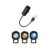 NEWFT Multifunctional 360 Rotating Star Projector, 3 Pieces