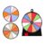 NEWFT Portable Multifunction Lottery Spinner Feature Sturdy Construction And Bright Visuals For Group Entertainment