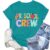 NEWKA Preschool Teacher Shirts for Women Preschool Crew Tshirt Teacher Life Rainbow Tee Top
