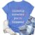NEWKA Womens English Teacher Shirts Teaching T-Shirt Grammar Teacher Life Tee Top