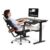 Newtral Smart Motorized Tilt Desk + Ergonomic Office Chair Bundle
