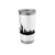New York City Skyline Silhouette – Urban Minimalist NYC Stainless Steel Insulated Tumbler
