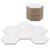 Newzela Dry Erase Hexagon Tiles, 25 PCS 2-Sided Blank Hex Game Board Pieces