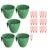 NEXAVKPR Strawberry Runner Propagation Cups with Fixing Forks, Breathable Plant Rooting Pots Garden Tray Tool for Strawberry
