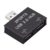 NEXAVKPR USB 2.0 Male to USB Female Splitter Adapter, 480Mbps Data Sync & 1A Fast Charging Port Expander Hub for Printer Card Reader Keyboard Laptop, 1Pc Black