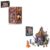 NexBrixxi Magic World Building Set with LED Lights – Magic Academy Book Nook & Wizard Hut Fantasy Building Kit, Bookshelf & Home Decor for Adults and Teens Ages 12+