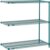 Nexel 3 Shelf Poly-Green Wire Shelving Unit Add On 30″” W x 21″” D x 34″” H – 1 Each