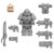 Next Fig WH 45mm Space Marines Chibi Block Minifigure, Adult Collectible Figure Spherical Articulated Arms,Creative Display Models,Ornaments Age16+
