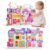 Nicella Busy Board, Montessori Toys for 1 2 Year Old – 56+ Activities Bilingual Music Learning Sensory Toys for Toddlers 1-3 – Birthday Gift for 1+ Year Old Girl Boy