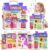 Nicella Busy Board, Montessori Toys for 1 Year Old, Montessori Board for 12-18 Months, 56+ Activities Bilingual Music Learning Sensory Toys for Toddlers 1-3, Birthday Gift for 1+ Year Old Girl Boy