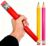 Nice purchase Big Pencils For Kid Giant Wooden Jumbo Pencil So Cool (3 pack(red yellow pink))