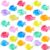 Niceup 260pcs Plastic Little Tropical Fish Ocean Party Favors Sensory Bin Filller Bulk Fake Fishes Miniature Toys Under Sea Mermaid Pool Diving Gems Vase Fillers Aquarium Crafting Decoration