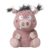Niceween Goofy Pink Wild Boar Plush Funny Fluffy Hog Stuffed Animal Toy Novelty Gift for All Ages