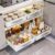 Nicezone Large Cabinet Pull-Out Organizer, Small & Large Size Set, Expandable Sliding Storage Rack for Spices, Pots, Bowls, Kitchen Pantry, Bathroom and Bedroom Cabinets