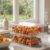 Nicezone Refrigerator Pantry Organizer Bins, Stackable Drawer-Style Fridge Organizer Bins, Clear Plastic Pull-Out Storage Bins For Kitchen, Countertops, Cabinets (Large*2)