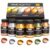 Nicpro 12 Colors Metallic Acrylic Paint, 1oz/30ml