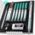 Nicpro 2.0 mm Mechanical Pencils Set, Metal Drafting Pencil with Case