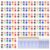 Nicpro 20 Pack Mini Acrylic Paint Set,12 Colors Acrylic Paints Strips