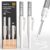 Nicpro 2PCS Long Nib Marker Pen, 30mm Fine Tip White Paint Marker for Metal