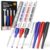 Nicpro 30MM Long Nib Marker Pens (Black, Red, Blue, White, 4 PCS)