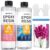 Nicpro 32OZ Crystal Clear Epoxy Resin Kit, High Gloss Resin Supplies