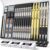 Nicpro 35PCS Gold Art Mechanical Pencils Set, 3 PCS Metal Drafting Pencil