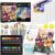 Nicpro 68PCS Acrylic Paint Canvas Set for Adults with 24 Paint for Beginner