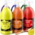 Nicpro 6 Colors Large Washable Paint Set (69 oz, 2040ml), Acrylic Bulk Paint Supplies Non Toxic Children Tempera Paint for Art, Craft DIY, Poster & Finger Paint, School, Home,Classroom