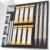 Nicpro Blocky Gear 0.9 mm Mechanical Pencils Set in Case, 3 Pack